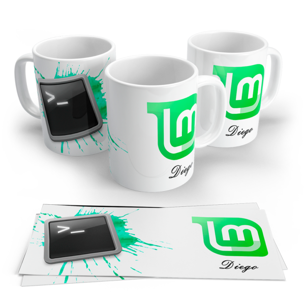 Caneca Distro Aquarela + Nome - Image 4