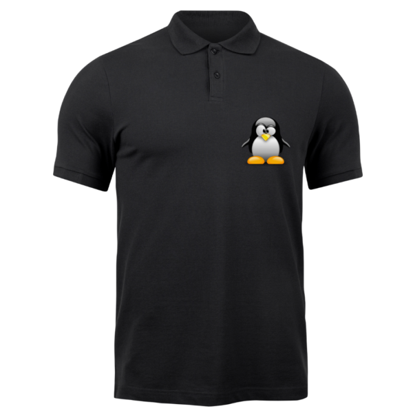 Polo Preta | Algodão - Image 3