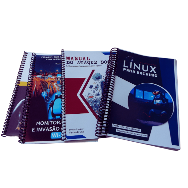 KIT Linux para Hacking 4 Livros | Físico - Image 2